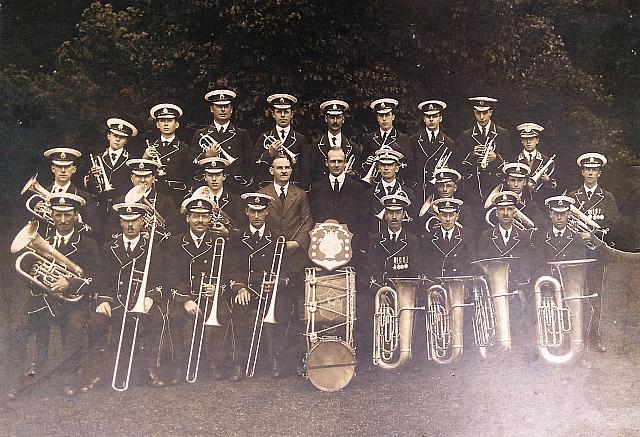 Hitchin Town Band 1922 (T Cannon) Winners of the London & Home Counties 1st Section, 15th July 1922