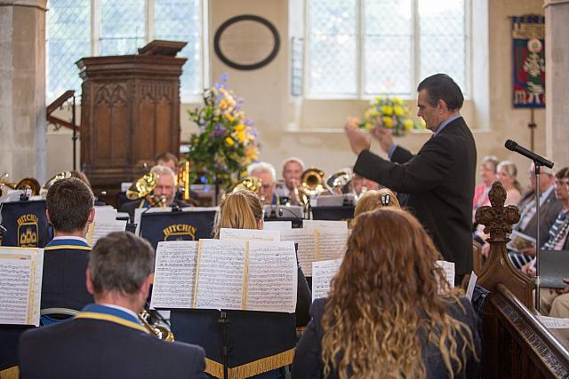 Hitchin Band 150th concert2724
