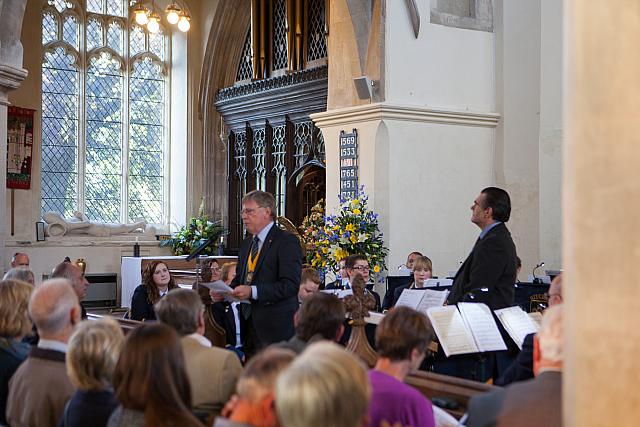 Hitchin Band 150th concert7109