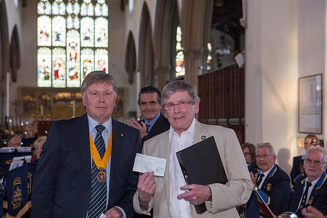 Hitchin Band 150th concert7110