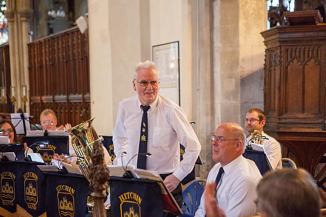 Hitchin Band 150th concert7122