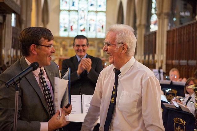 Hitchin Band 150th concert7124