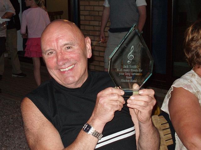 Jack Smith with award - mirrored