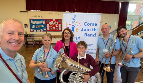 Hitchin Youth Brass - Outreach at Oughton School